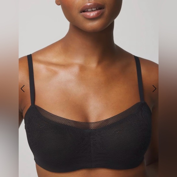 NWT Soma Unlined Balconette Bra with Stretch Lace size 34DDD - Picture 4 of 9